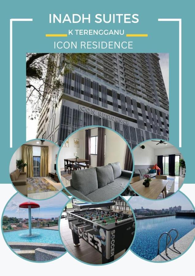 Inadh Suites @ Icon Residence With Pool 瓜拉丁加奴 外观 照片